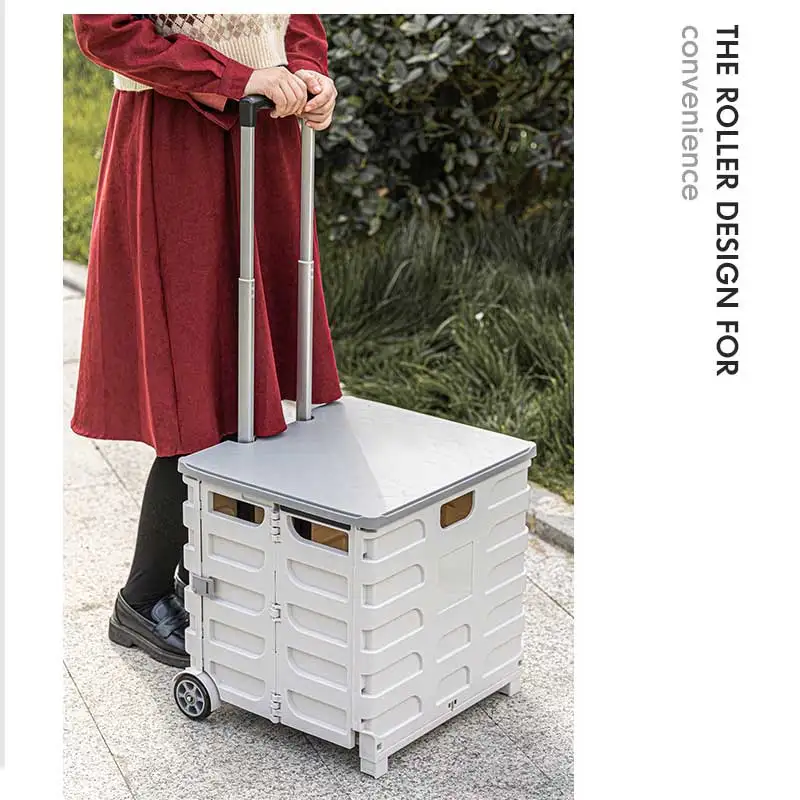 Органайзер для хранения вещей на открытом воздухе большой емкости для кемпинга и путешествий на колесиках