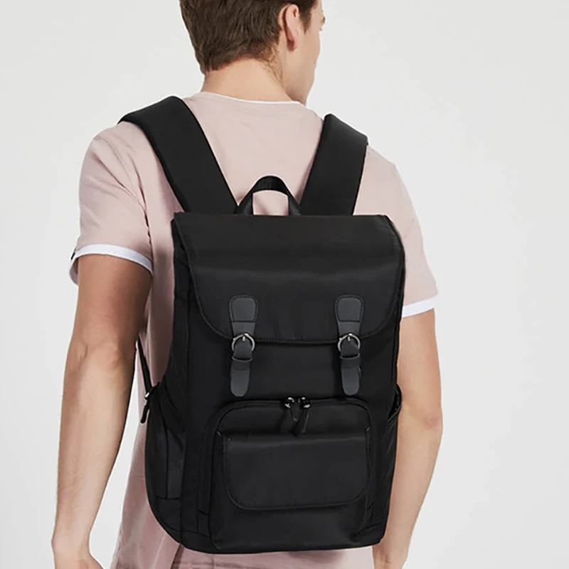 Рюкзак для деловых поездок, Корейский ноутбук, повседневные Оксфордские мужские многофункциональные сумки, зарядка через USB, водонепроницаемые уличные рюкзаки Mochila