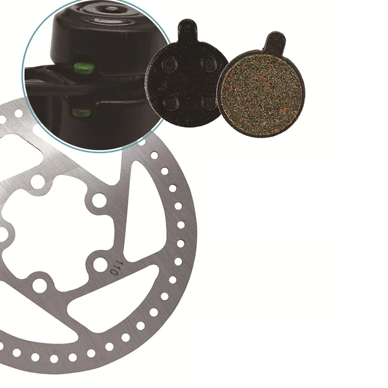 Тормозной диск, набор тормозных колодок для аксессуаров для электрического скутера XIAOMI Mijia M365, дисковые тормозные колодки для скутера Mi 365.
