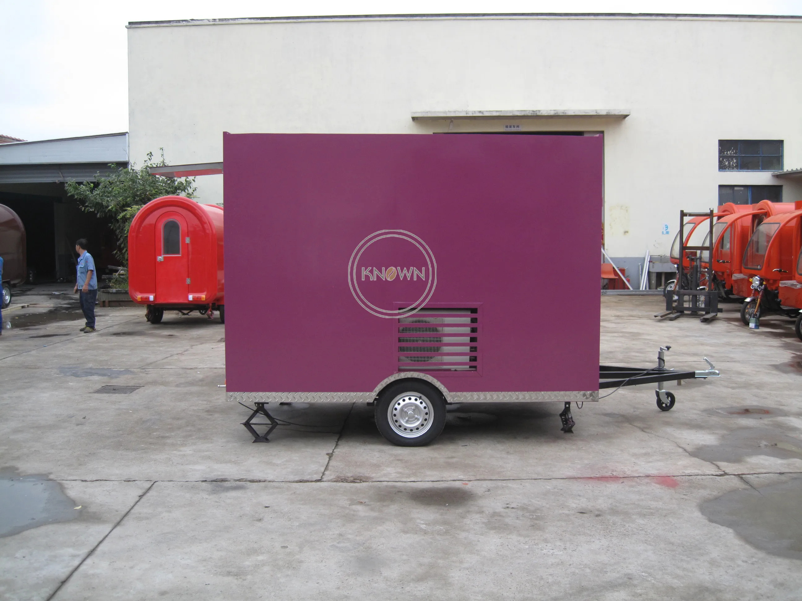 Фабрика OEM изготовила Совершенно Новую Итальянскую Тележку для мороженого с Замороженным йогуртом, тележку для еды